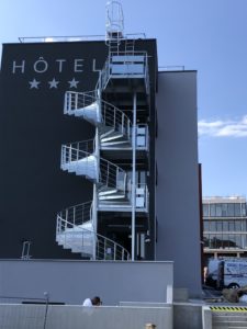 Escalier issue de secours