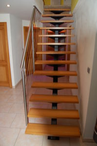 escalier droit